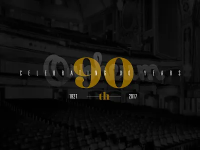 Layered type for intro screen interactive orpheum type uiux