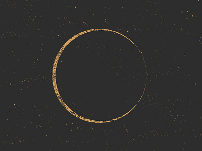 Eclipse '17 distressed eclipse geometry logo moon shape solar sun texture