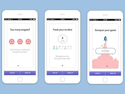 Task Management Onboarding design onboarding sarah wookey ui ux whitespace
