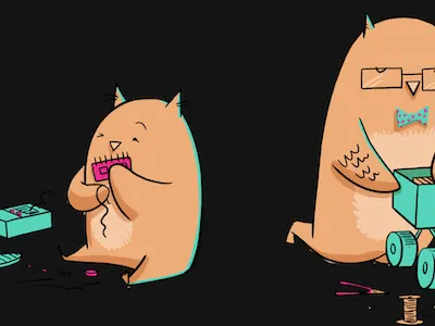 Lil Owls bright character cute friendly illustration mascot owls