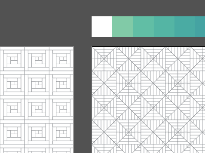 Quilt Patterns WIP blue geometric green pattern patterns quilt quilting quilts teal turquoise