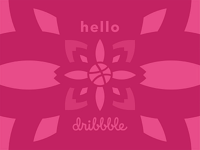Doug Does Design Debut company branding debut flower logo design shapes