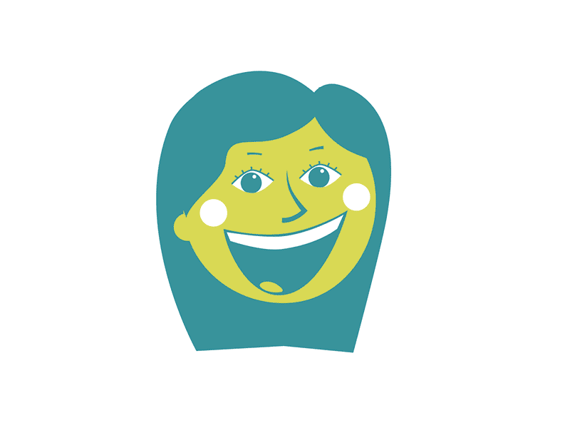 Vera Avatar Loop 1/2 animation character design face illustration loop transformation