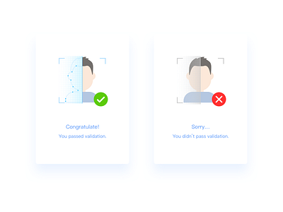 Validation Illustration congratulate illustration pass scan ui validation