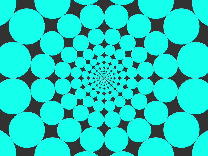 Circle Back abstract animation circles creative coding geometric art geometric design geometry gif mathart mathematica minimal motion graphic