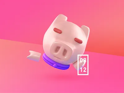 PigHead pighead，3d
