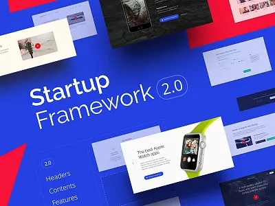 Startup Design Framework 2 css design framework html ui