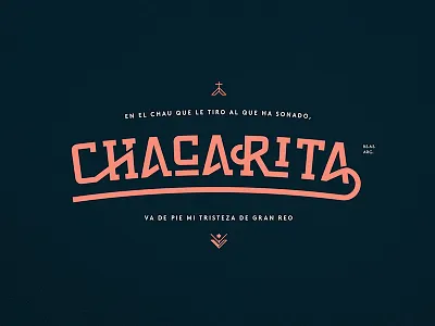 Neighborhood Porteños barrios calligraphy font handlettering lettering logo neighborhood type typography vectors