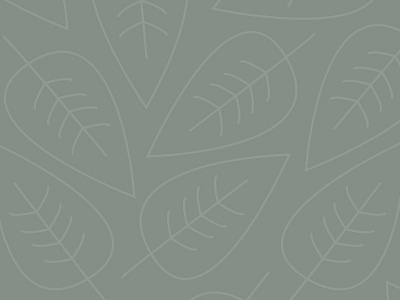 Leaf Pattern fall green icon leaf leaves line minimal modern nature pattern simple
