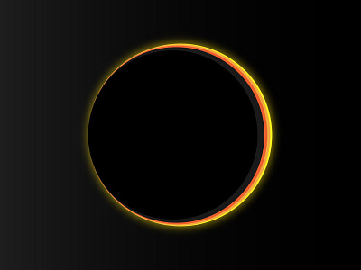 Eclipse 2017 circles dark side eclipse minimalism moon shades shapes sky solar eclipse space sun vector