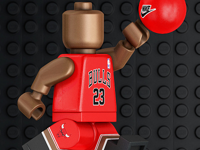 Lego Just Do It 23 bulls jordan lego nba nike toy