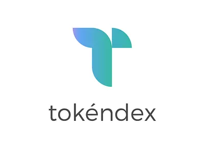 Tokéndex bitcoin branding crypto gradient logo pokedex