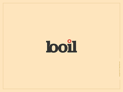 Boil / 100ºC Logotype clean minimal design flat lettering logo smart type vector