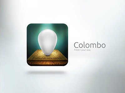 Colombo app icon app colombo egg icon