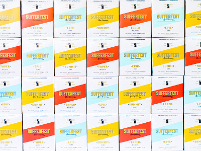 Sufferfest Box beer brand brand design brand identity design newwork packaging