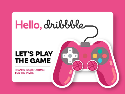 Hello Dribbble @shahram