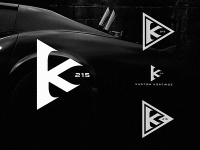 Kustom Koatingz branding identity logo