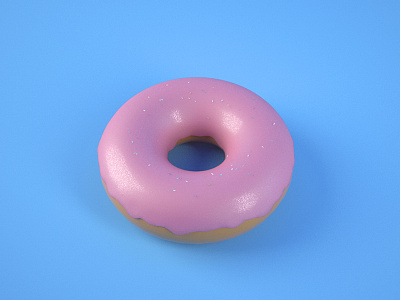 Donuts 3d c4d