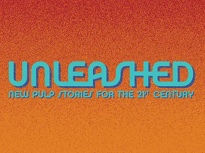 "Unleashed" Festival Title Treatment festival non profit titel type