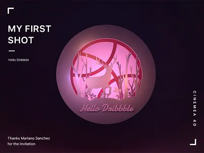 Hello Dribbble