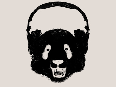 Blackpanda animal barmalisirtb black panda design art music panda