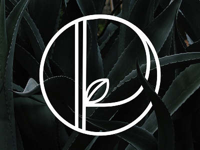 Leather Goods Logo brand ecology goods identity leaf leather logo nature vegan