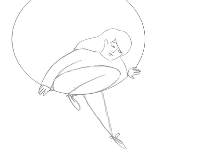 WIP! conceptual editorial editorial illustration illustration magazine pattern sketch sofia sita wip