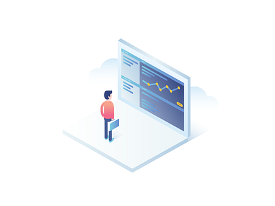 Start your DataCamp Journey... cloud datacamp datascience datavisualization gradient illustration