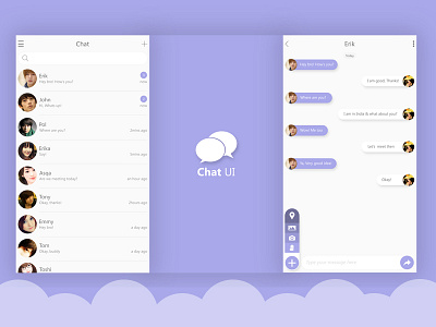 Chat App app chat interaction ui