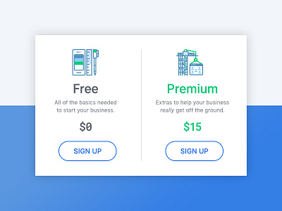Daily UI #030 dailyui modal pricing ui window