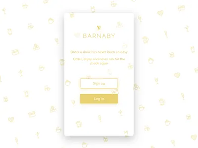 Homepage shot - Barnaby App app design homepage illustration interface iterate iteration shot ui