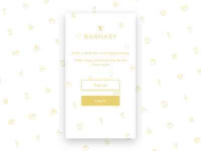 Homepage shot - Barnaby App app design homepage illustration interface iterate iteration shot ui