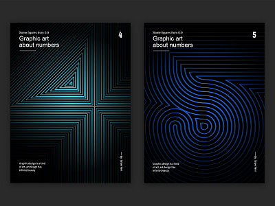 Graphic art about numbers art graphic numbers poster