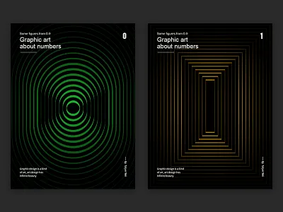 Graphic art about numbers art graphic numbers poster