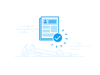 Complete! application complete design illustration product illustration tools ui ux