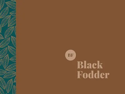Black Fodder Coffee 3 coffee logo