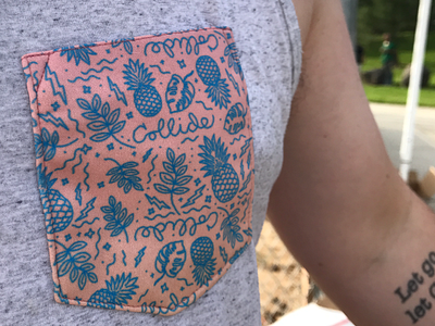 Collide pocket tank top collide pineapple spokane