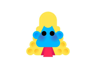 Polka Folk Baroque baroque face hairdo mother volcano polka folks portrait