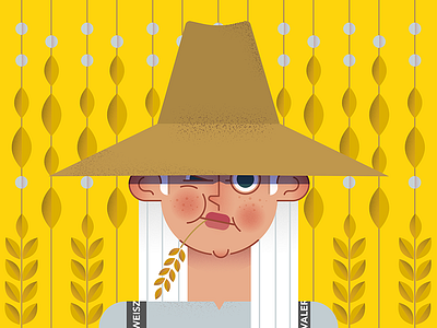 Farmer 01 farmer flat girl yellow
