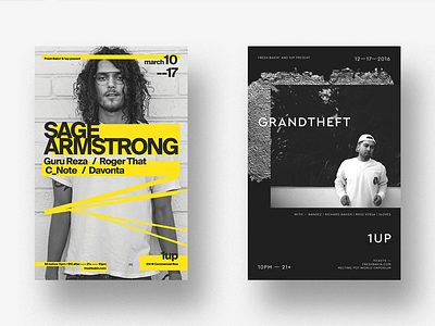 Posters 11x17 club poster layout poster design