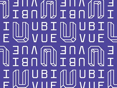Ubivue Pattern logo logomark mark pattern