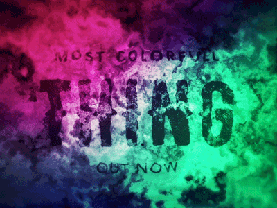 Colorfull Noise Experiment colorfull multicolor noise