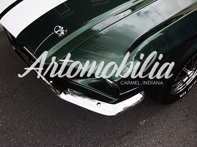 Artomobilia apple apple pencil cars hand lettering ipad pro lettering mustang procreate app vintage