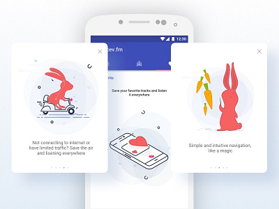 Onboarding screens illustration onboarding radio