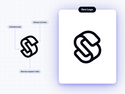 Seam Logo Redesigned 3d brand depth fold folded identity iot layers logo mark s stack stacked stacks symbol