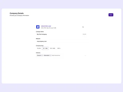 Onboarding Flow for a SaaS data-heavy Web App animation cards crm figma integrations kanban loaders onboarding onboarding flow product design saas table ui ux animation web app wizard