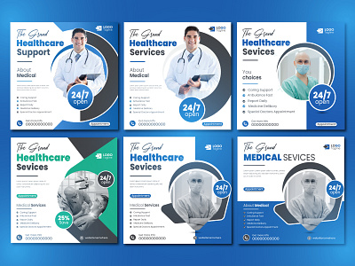 Medical Social Media Template promo