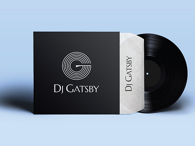 Dj Gatsby brand dj logo logotype mark music party sing