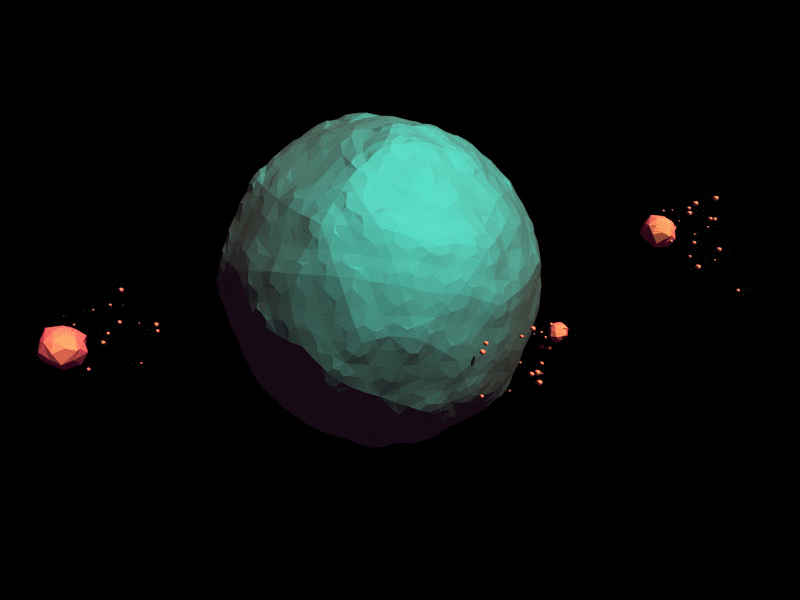 Planet XVI blender loop planet