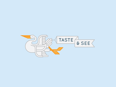 Taste & See catholic christ eucharist jesus pelican symbol taste see taste and see
